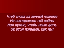 Классный час История четырех девочек