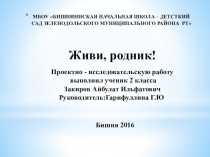 Живи родник!