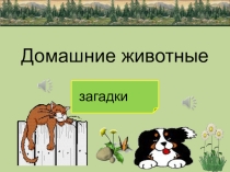 Загадки о домашних животных и птицах для дошкольников