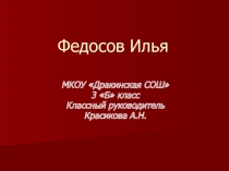 Презентация ко Дню Победы, выполненная учащимся 3 Б класса.