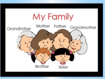 Презентация по английскому языку на тему: Му family (7 класс)