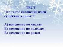 Презентация по русскому языку на тему Падежные окончания имен существительных