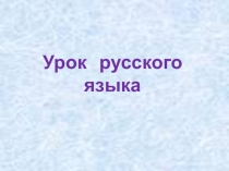 Правописание гласных и согласных в корне