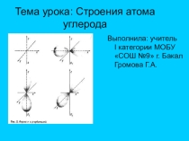 Презентация по химии на тему Строение атома.