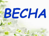 Презентация открытого урока на тему в гости к весне
