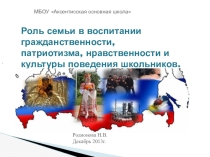 Презентация для общешкольного родительского собрания