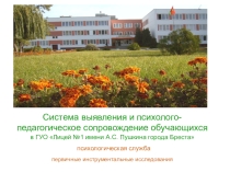 Презентация к занятию Выявление и психолого-педагогическое сопровождение способных и одаренных учащихся