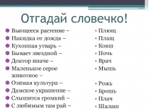 Презентация по русскому языку Ь после шипящи