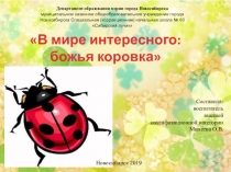 Презентация по окружающему миру на тему Насекомые