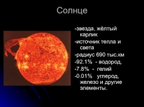 Планеты Солнечной системы