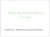 Презентация по русскому языку на тему Имя прилагательное (5 класс)