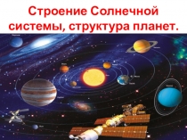 Строение солнечной системы, структура планет