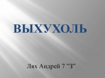Презентация по биологии на тему: Отряд Насекомоядные. Выхухоль.