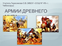 Презентация о развитии военной техники и организации в древности