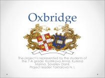 Презентация по анлийскому языку для 7 класса Oxbridge