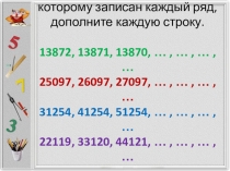 Презентация Сложение и вычитание многозначных чисел