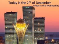 Презентация на английский языка I live in Astana