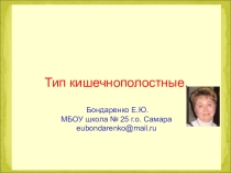 Презентация к уроку:Тип кишечнополостные