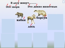 Презентация к уроку окружающий мир по теме Как звери готовятся к зиме