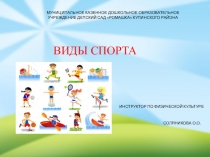 ПРЕЗЕНТАЦИЯ ЗНАКОМСТВО СО СПОРТОМ ВИДЫ СПОРТА
