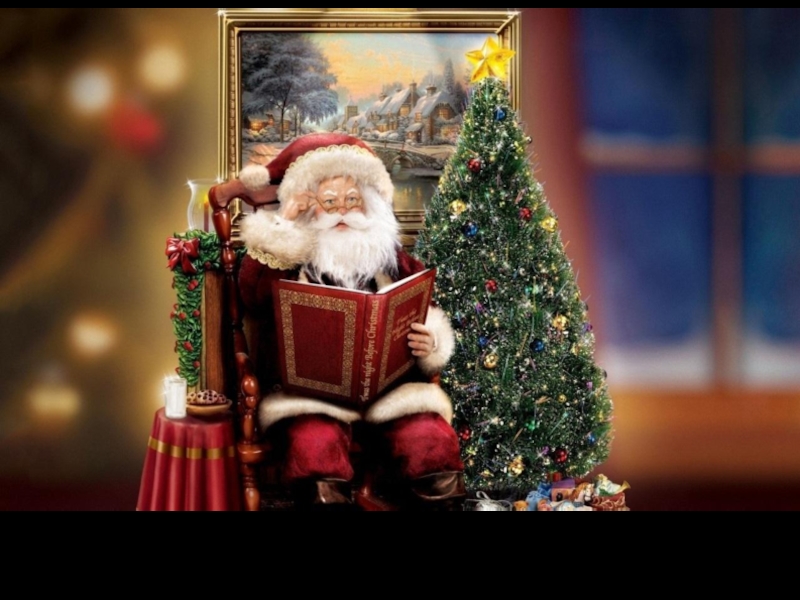 Презентация по английскому языку Santa Claus and Ded Moroz: What's different?