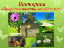 Презентация по обществознанию: Природоведческий калейдоскоп (4-5 класс)