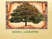 Презентация к выступлению Минең шәжәрәм.