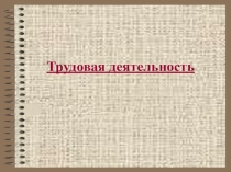 Презентация по обществознанию на тему Трудовая деятельность( 9класс)