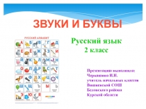 Открытый урок по русскому языку во 2 классе на тему: Звуки и буквы