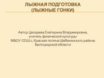 Лыжные гонки