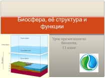 Урок-презентация Биосфера, её структура и функции