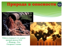Презентация по окружающему миру на тему: Природа в опасности (4 класс)