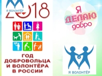 2018 год - год волонтёра в России
