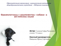 Презентация по английскому языку