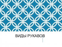 Презентация по технологии пошива изделий по индивидуальным заказам на тему Виды рукавов.