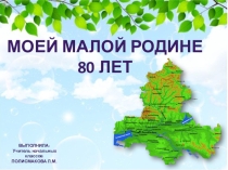 Презентация Моя малая родина