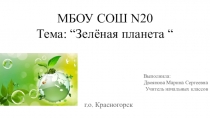 Зелёная планета