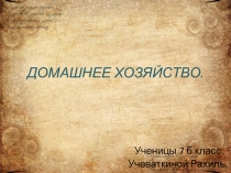 Презентация по обществознанию/ 7 класс