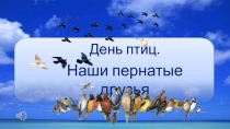 Презентация Наши пернатые друзья