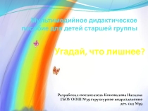 Презентация Угадай, что лишнее? Профессии