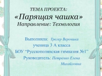 Презентация проекта Парящая чашка