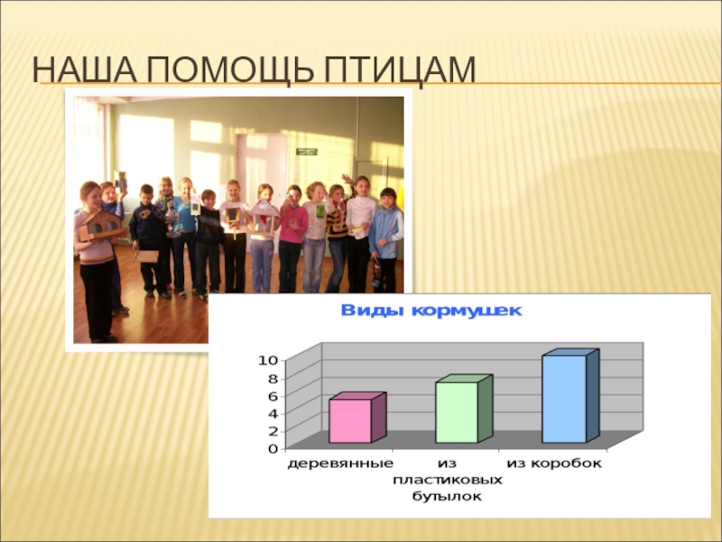Презентация для конкурса Птицы на кормушке НАША ПОМОЩЬ ПТИЦАМ НАША ПОМОЩЬ ПТИЦАМ