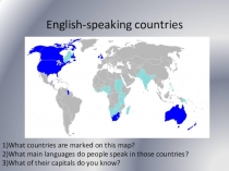 Презентация по английскому языку на тему English-speaking countries