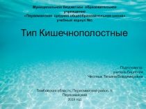 Открытый урок по теме Тип Кишечнополостные