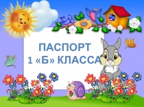 Презентация к празднику День рождения класса. Паспорт класса