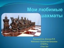 Мои любимые шахматы