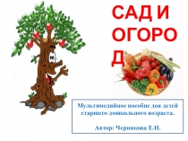 Мультимедийное пособие доя детей старшего дошкольного возраста. Тема: Сад и огород