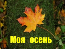 Презентация урока - проекта Моя осень (создание литературного журнала)