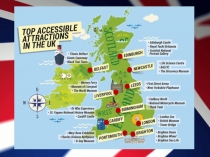 Презентация - интерактивная карта Британии для открытого урока по теме Travelling with us