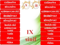 VİKTORİNa IX sinif şagirdləri üçün hazırlanıb